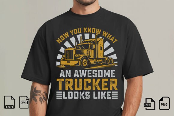Awesome Trucker Looks Like: More Than Just a Shirt