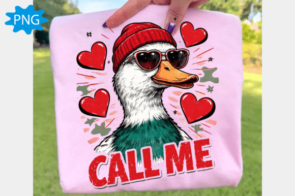 Call Me PNG and Valentines Duck Hunting: Design Assets for Your Brand