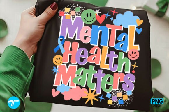 Mental Health Matters: A Y2K Collage Shirt for Modern Advocacy
