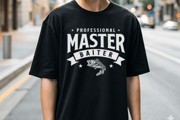 Professional Master Baiter Fishing Shirt: More Than Just a Laugh
