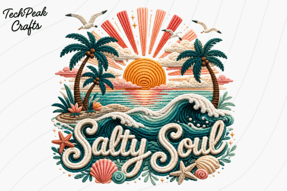 Salty Soul Beach Shirt PNG: A Designer’s Guide to Coastal Design