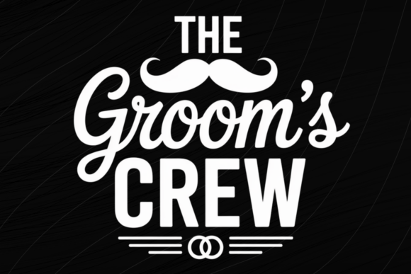 The Groom’s Crew Groom Squad PNG: A Design Asset for Celebrations