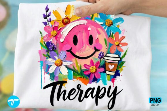 Therapy Mental Health Painted Shirt Png: Beyond the Canvas