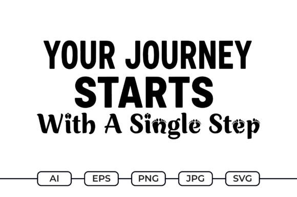 Your Journey Starts with a Single Step: A Graphic for Ambition